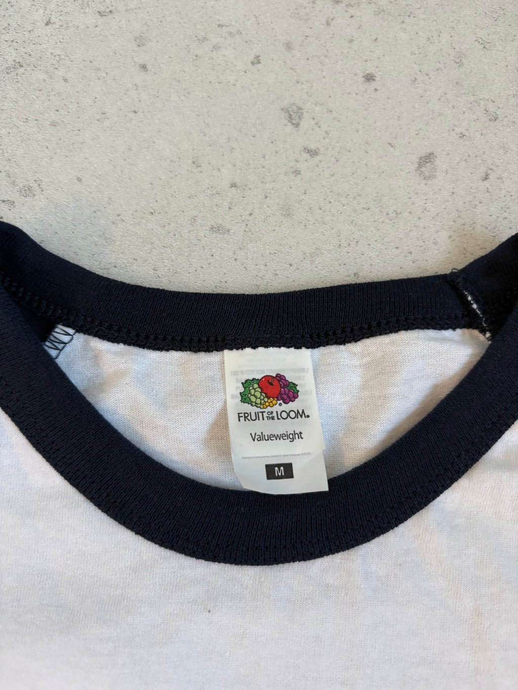 longsleeve granatowo biały